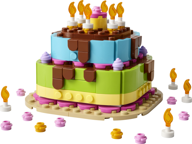 LEGO® Iconic 40815 Születésnapi torta