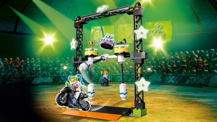 LEGO® City 60341 Wyzwanie kaskaderskie: przewracanie