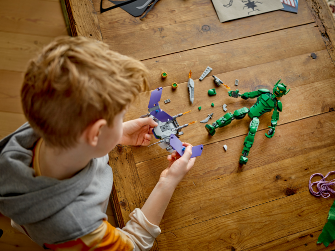 LEGO® Marvel 76284 Figurine du Bouffon Vert à construire