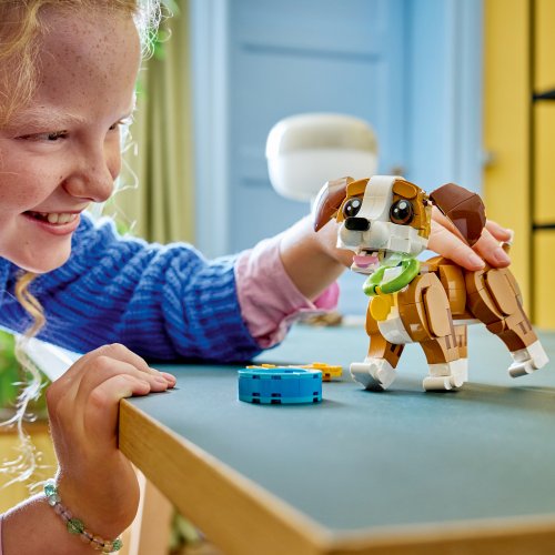 LEGO® Creator 31382 Les adorables animaux : le chiot joueur
