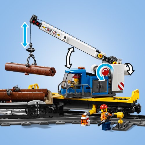 LEGO® City 60198 Le train de marchandises télécommandé