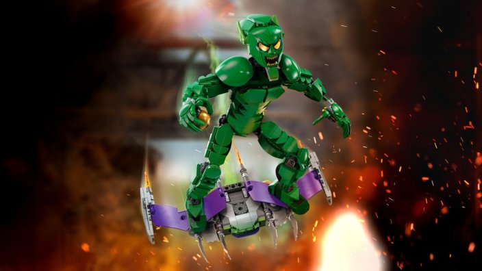 LEGO® Marvel 76284 Figurine du Bouffon Vert à construire