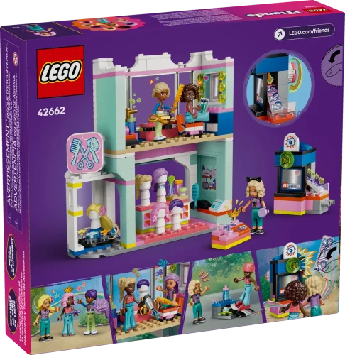 LEGO® Friends 42662 Salon fryzjerski i sklep z ozdobami