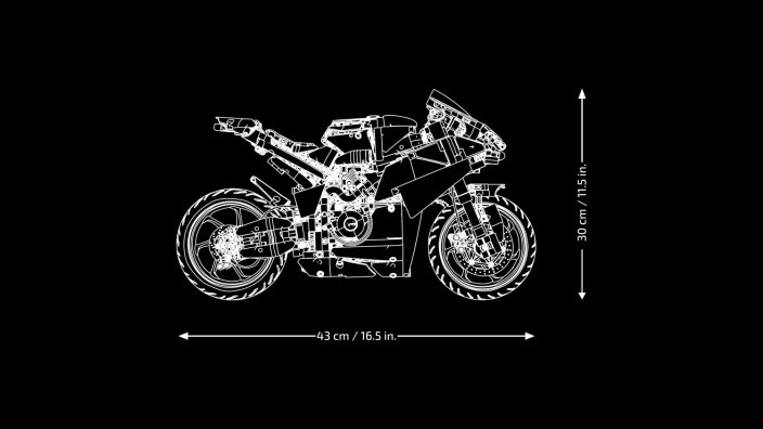 LEGO® Technic™ 42202 Mota Ducati Panigale V4 S