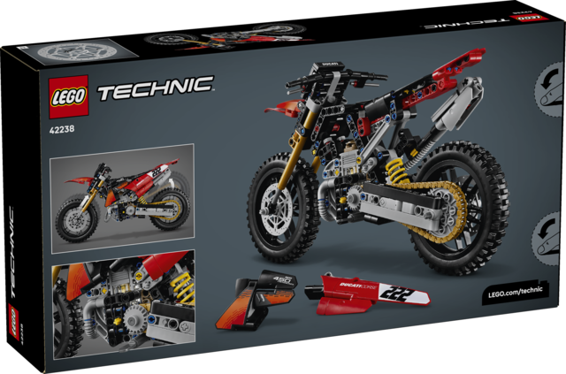 LEGO® Technic 42238 La moto Ducati Desmo450 MX Factory