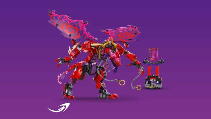 LEGO® Ninjago® 71832 Presa do Trovão - Dragão do Caos