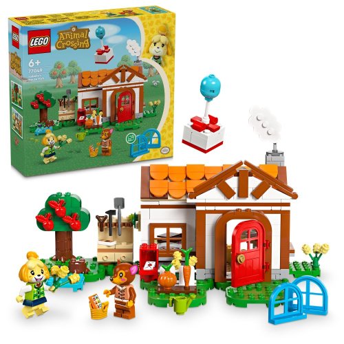 LEGO® Animal Crossing™ 77049 Isabelle op visite