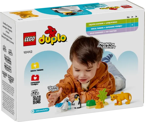 LEGO® DUPLO® 10442 Famiglie di animali: pinguini e leoni