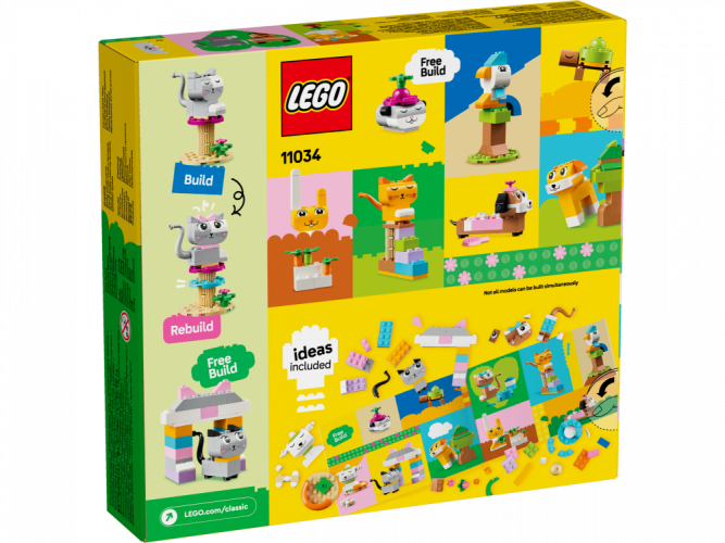 LEGO® Classic 11034 Kreatywne zwierzątka