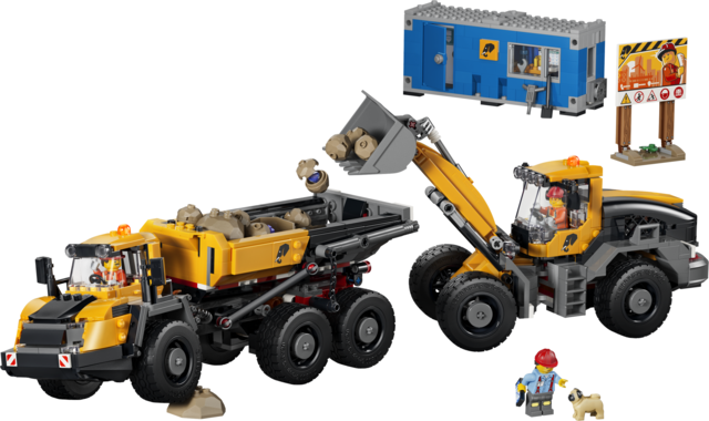 LEGO® City 60494 Kipplaster und Schaufellader