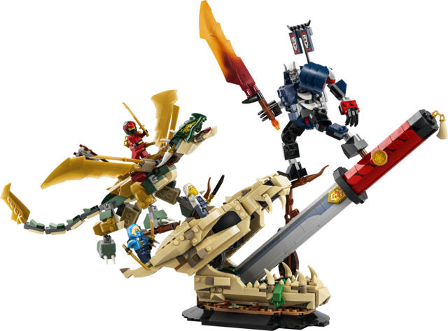 LEGO® Ninjago 71871 Showdown auf der Drachenklinge