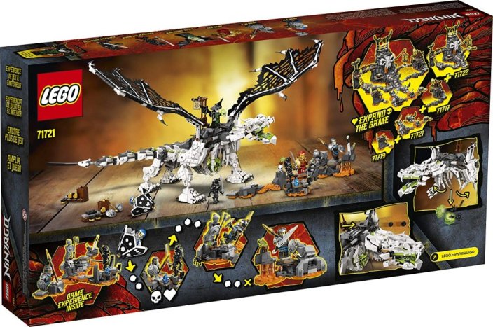 LEGO® Ninjago® 71721 Le dragon du Sorcier au Crâne