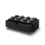 LEGO® caixa de mesa 8 com gaveta - preto