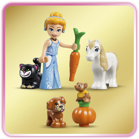 LEGO® | Disney™ 43283 Castello degli amici animali di Cenerentola