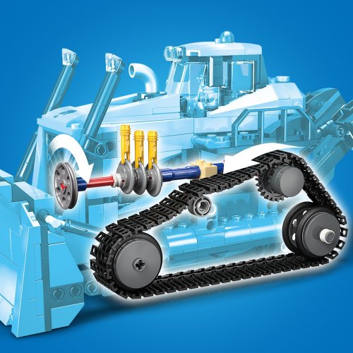 LEGO® City 60466 Le bulldozer jaune