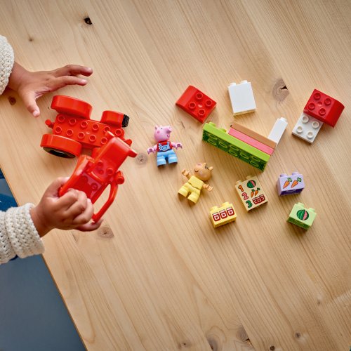 LEGO® DUPLO Peppa Pig 10468 Traktor und Marktstand