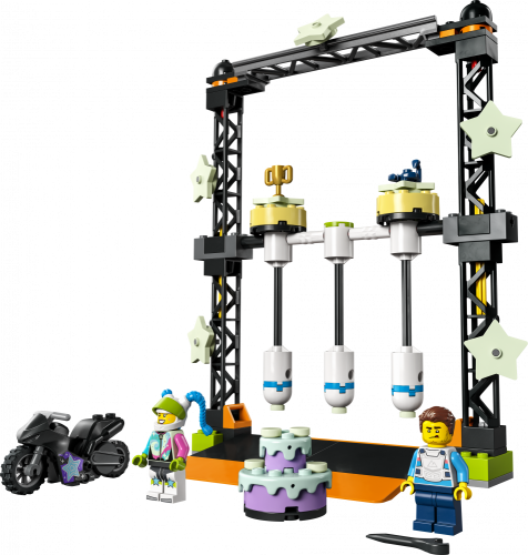 LEGO® City 60341 Wyzwanie kaskaderskie: przewracanie
