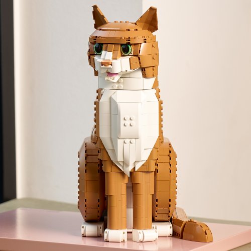 LEGO® Ideas 21376 Oranžová mačka