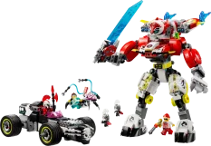LEGO® DREAMZzz™ 71497 Mech tigre di Cooper e Bolide di Zero