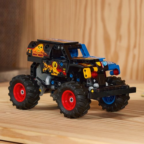 LEGO® Technic 42219 Monster Jam™ Grave Digger™ Feuer und Eis