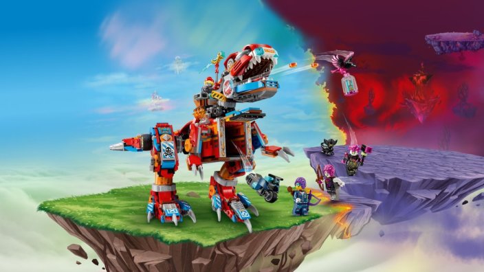 LEGO® DREAMZzz™ 71484 Dinosauro robot C-Rex di Cooper
