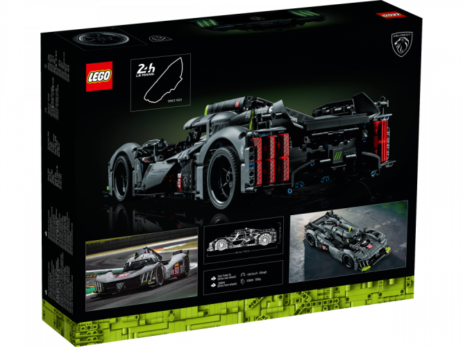 LEGO® Technic™ 42156 PEUGEOT 9X8 24H Le Mans Hybrid Hypercar