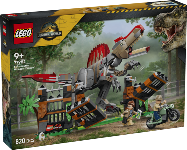 LEGO® Jurassic World 77982 L’évasion du spinosaure