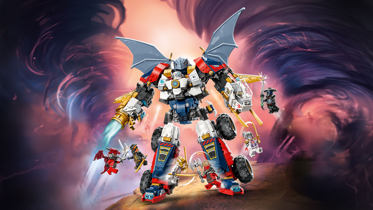 キタさん LEGO NINJAGO 71834 Wielofunkcyjny ultramech Zane'a - Ceny i