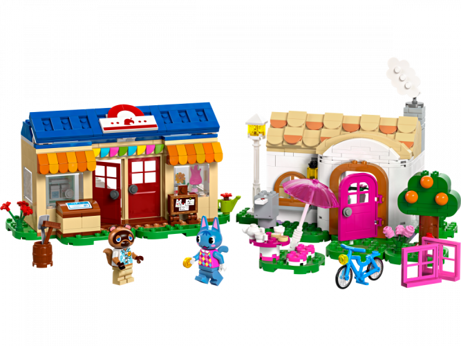 LEGO® Animal Crossing™ 77050 Boutique Nook et maison de Rosie