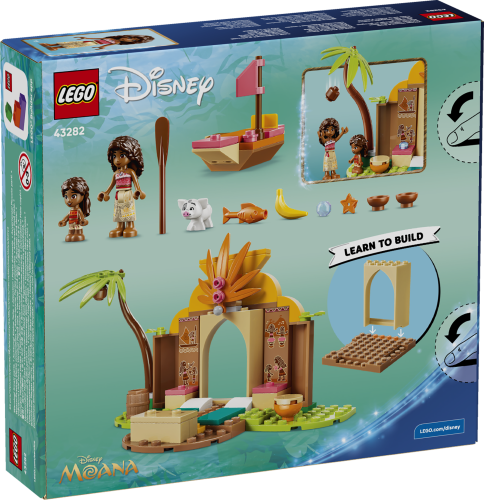 LEGO® | Disney™ 43282 Vaianas Hütte und Boot