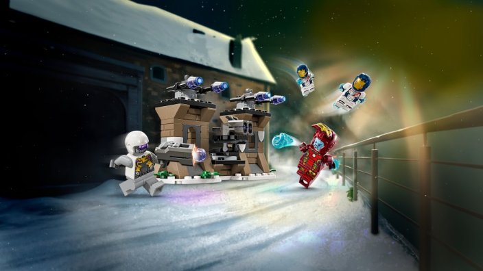 LEGO® Marvel 76288 Iron Man e Legione di ferro vs. Soldato Hydra