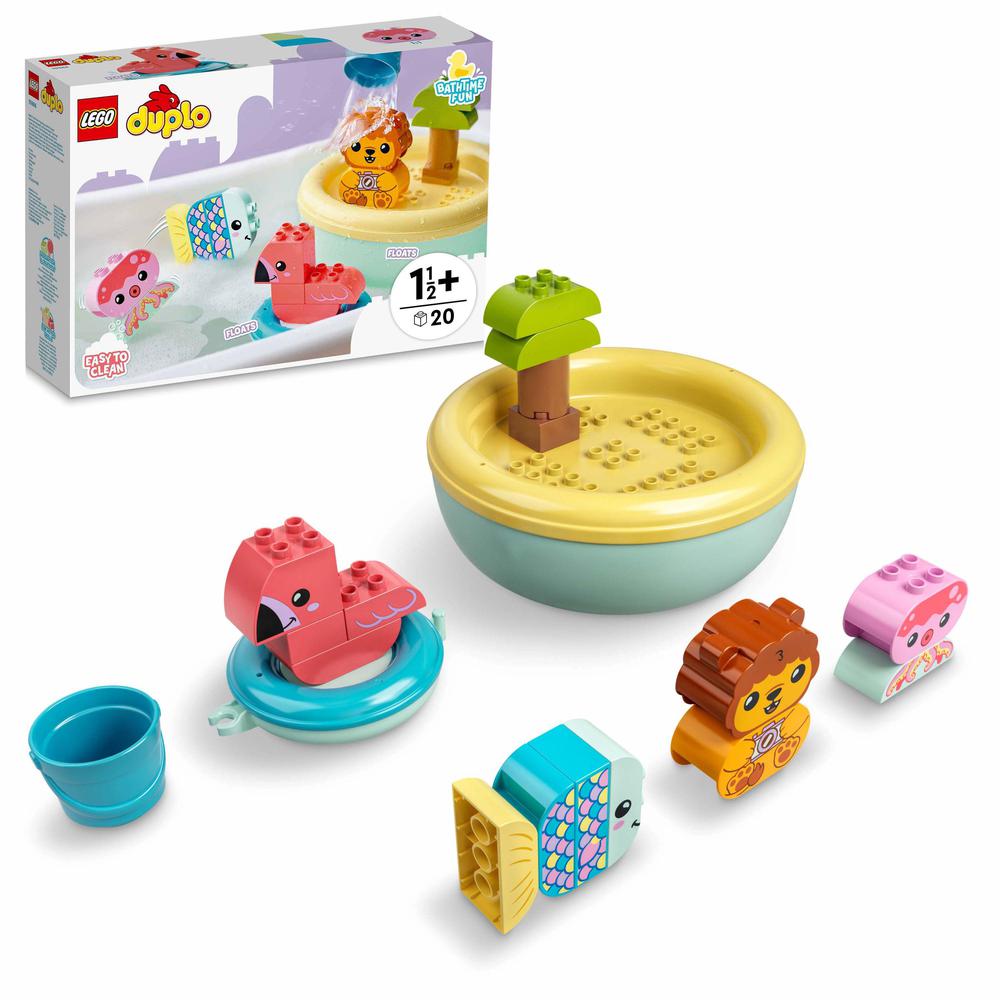 LEGO® DUPLO® 10966 Bath Time Fun: Floating Animal Island | KITSTORE.cz