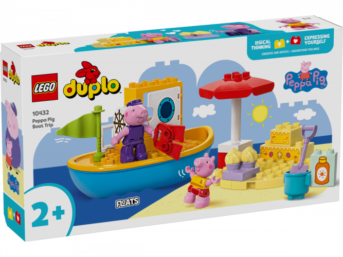 LEGO® DUPLO® 10432 Viagem de Barco da Porquinha Peppa