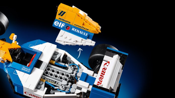 LEGO® Icons 10353 Williams Racing FW14B e Nigel Mansell