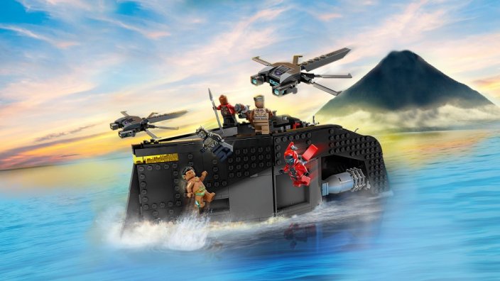 LEGO® Marvel 76214 Black Panther: Guerra na Água