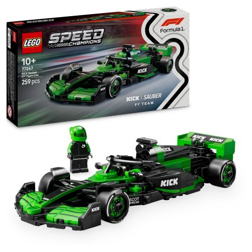 LEGO® Speed Champions 77247 Carro de Corrida KICK Sauber F1® Team C44