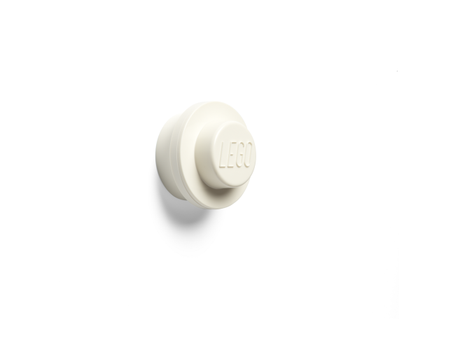 LEGO® appendiabiti da parete, 3 pezzi - bianco, azzurro, rosa