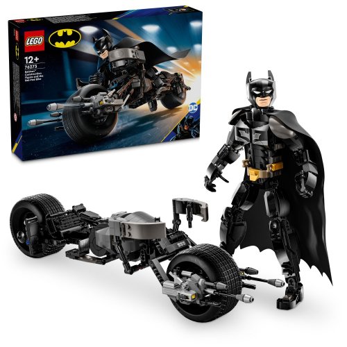 LEGO® DC Batman™ 76273 Batman™ építőfigura és a batmotor