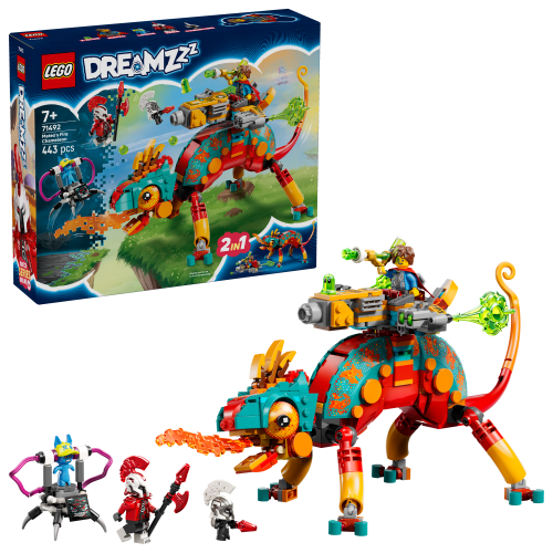 プーコ ムケオムントルセット LEGO® DREAMZzz 71492 マテオのファイア・カメレオン | KITSTORE.cz