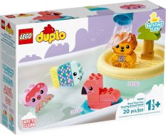 LEGO® DUPLO® 10966 Badewannenspaß: Schwimmende Tierinsel