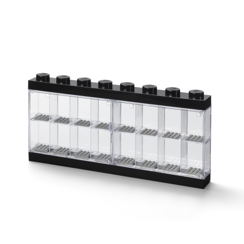 LEGO® Boîte de collection pour 16 minifigures - noir