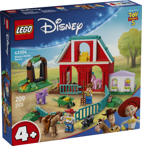 LEGO® │ Disney 43304 Konne ranczo Blaze'a