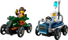 LEGO® City 60459 Airplane vs. Hospital Bed Race Car Pack