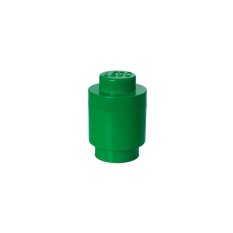 LEGO® Scatola portaoggetti rotonda 123 x 183 mm - verde scuro