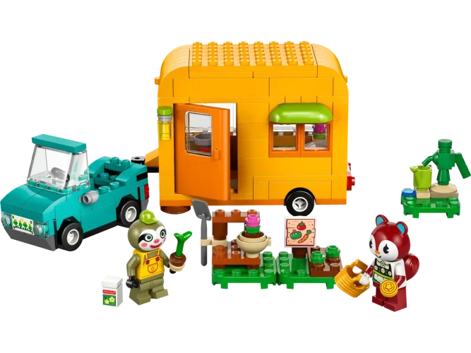 LEGO® Animal Crossing™ 77054 Caravane et stand de jardinage de Racine