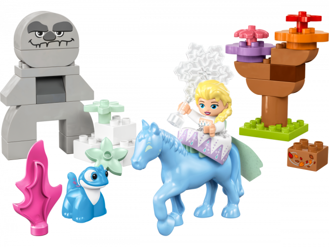 LEGO® DUPLO® 10418 Disney™ Elsa e Bruni nella foresta incantata