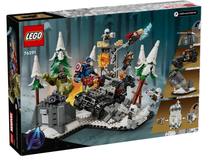 LEGO® Marvel 76291 Vengadores Reunidos: Era de Ultrón