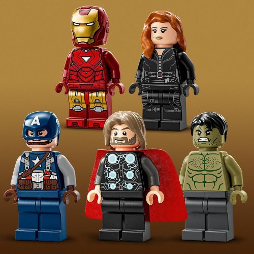 LEGO® Marvel 76313 Logótipo MARVEL e Minifiguras