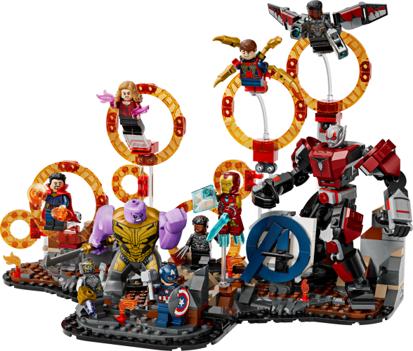 LEGO® Super Heroes 76323 Bosszúállók: Végjáték a döntő csata