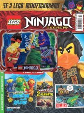 KOMIKS LEGO® NINJAGO® Legacy 02/2025 - Minifigurka Kai a Válečník s vlčí maskou